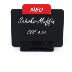 Schwarze Kartendruckerkarte mit Kartenreiter