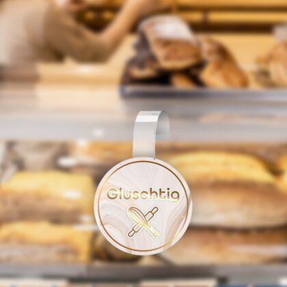 Wobbler für Bäckerei