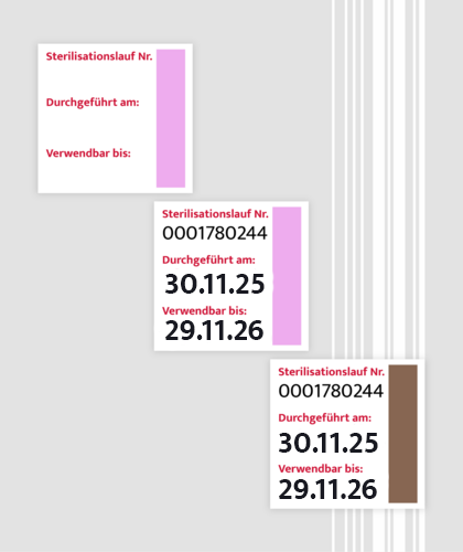 Sterilisationsetiketten