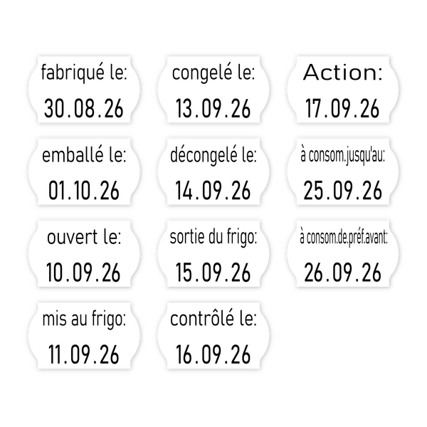 Example labels