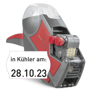 Meto Expert 1826 Gastro Fixprint Kit Deutsch mit Etikett