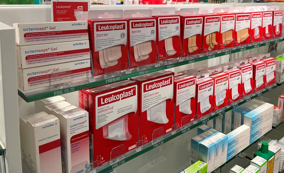 Rayonnage de système d'avance de marchandises dans le secteur de la santé