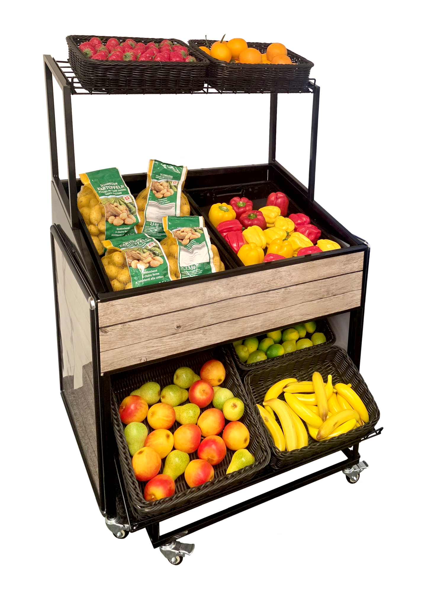 POS Insel für Obst und Gemüse