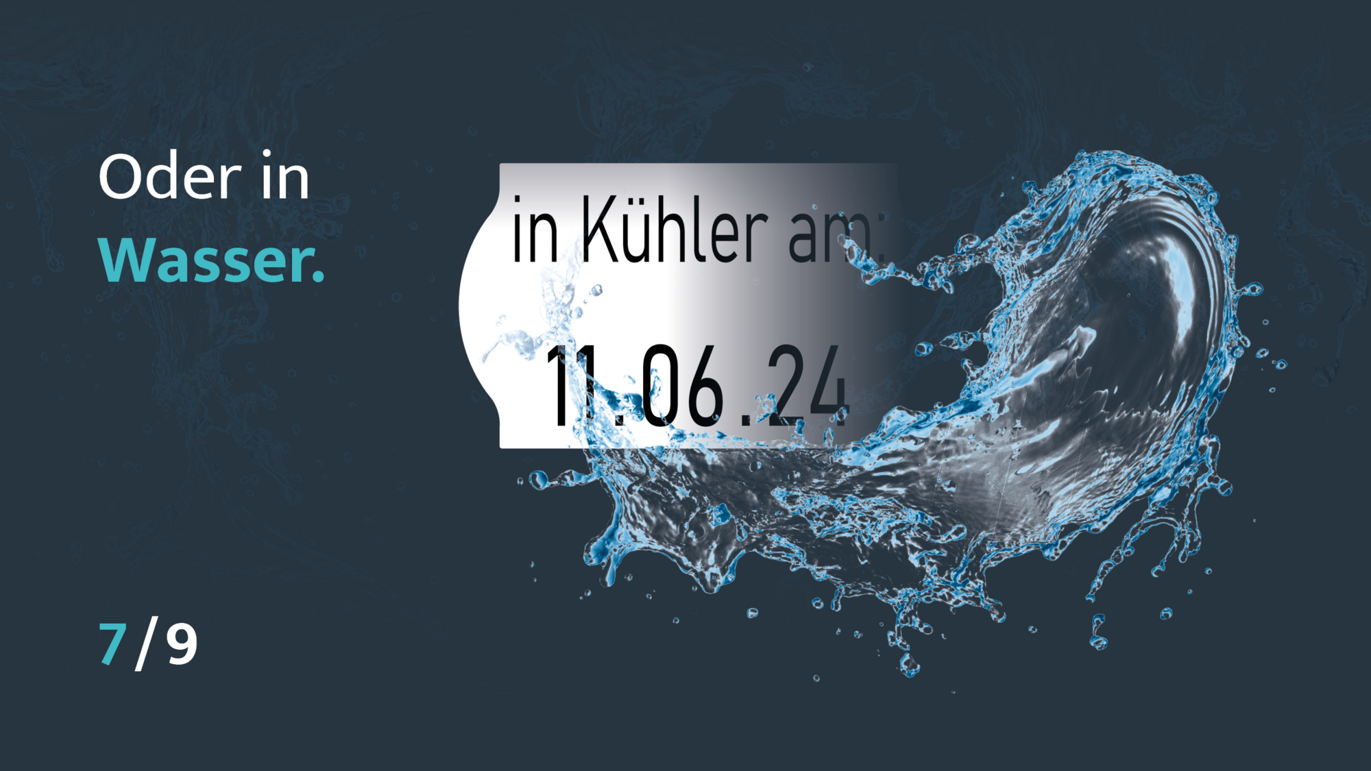Etiketten, die sich in Wasser auflösen