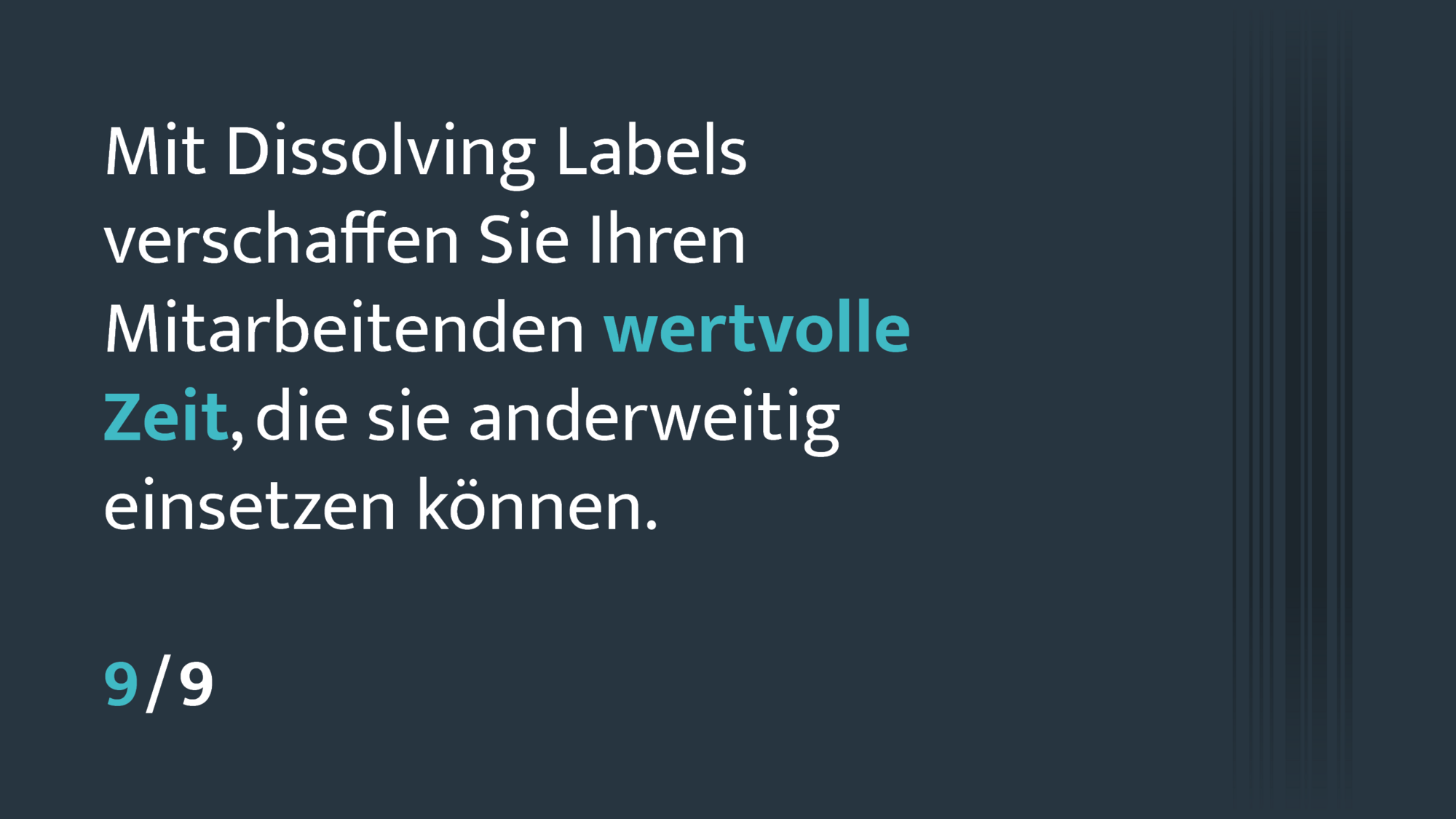 Dissolving Labels lösen Fachkräftemangel
